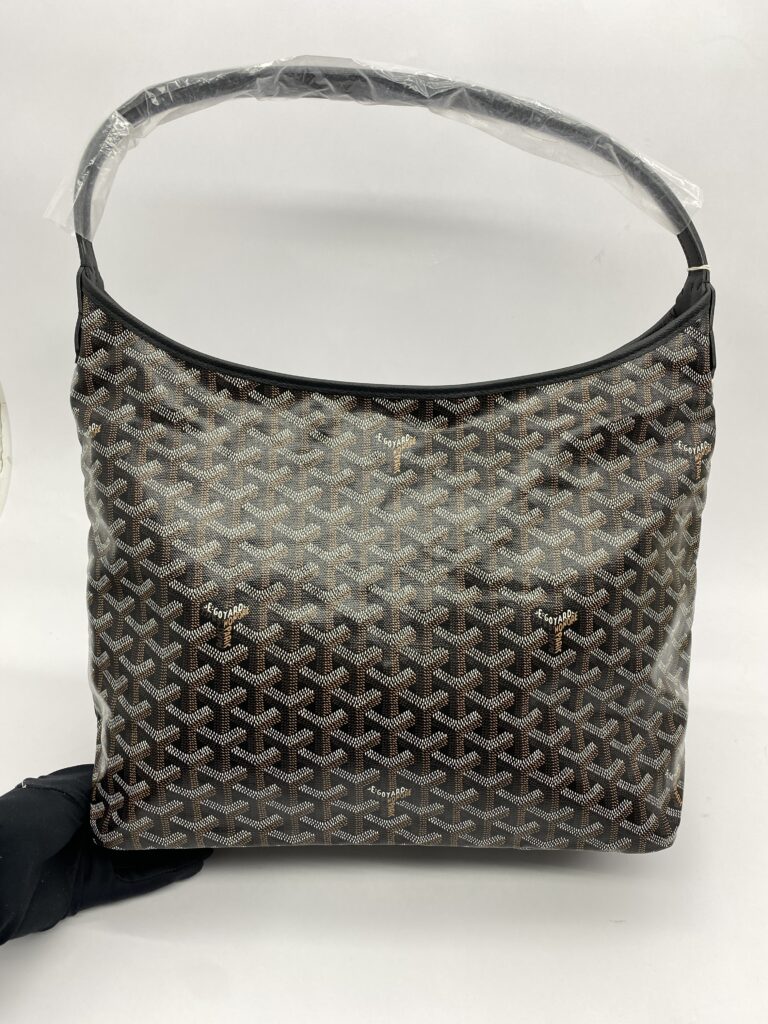 Hobo Boheme PM Goyardine Noir SHW