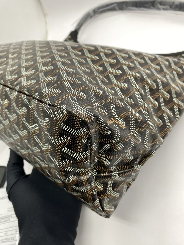 Hobo Boheme PM Goyardine Noir SHW