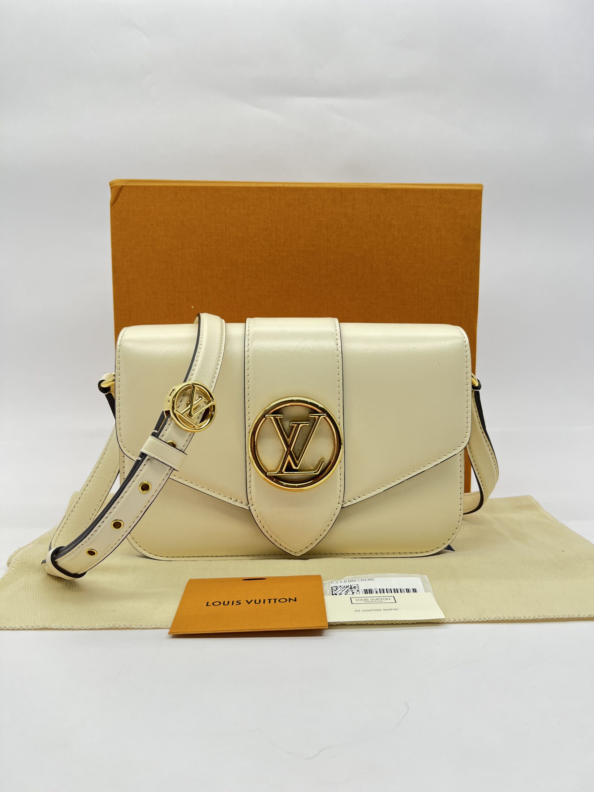 Point 9 Smooth Calf Creme GHW