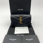 Small Envelope Grain Black GHW