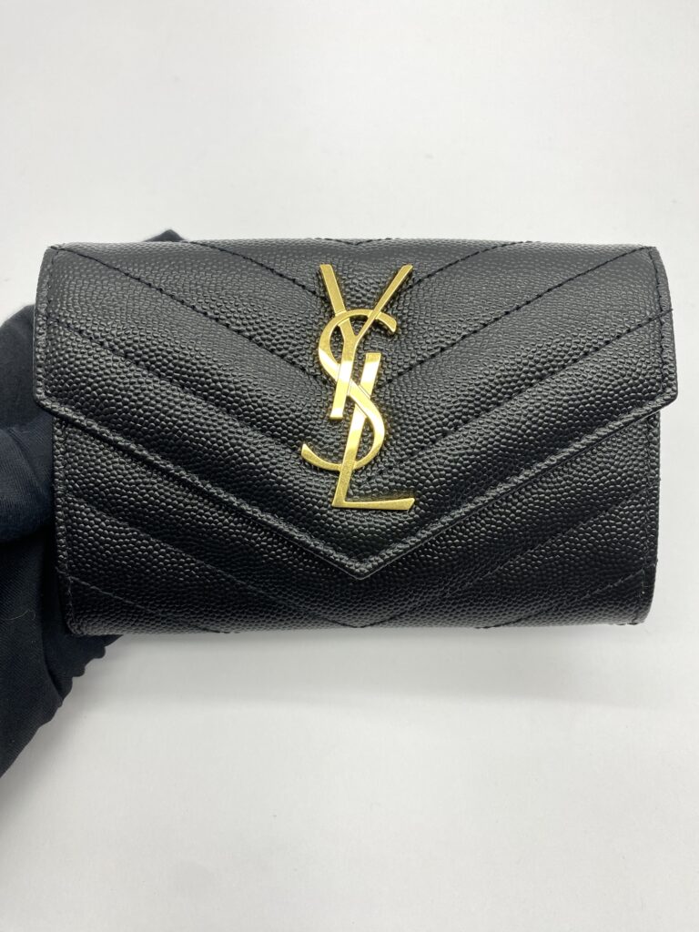 Small Envelope Grain Black GHW