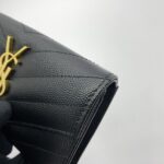 Small Envelope Grain Black GHW