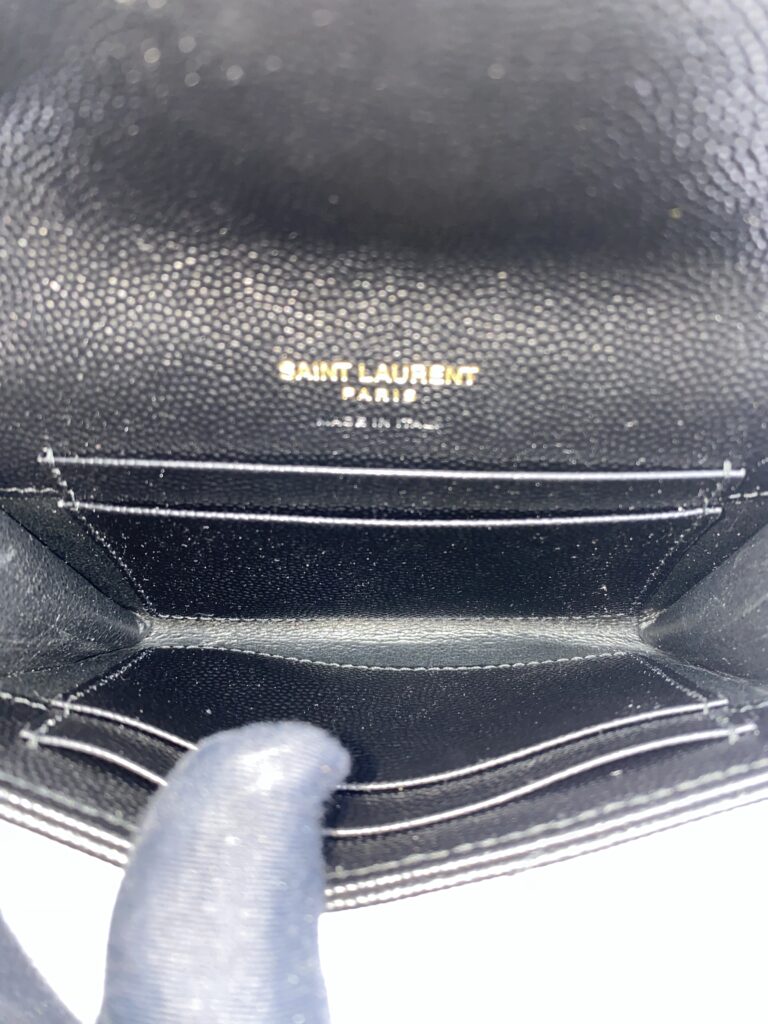 Small Envelope Grain Black GHW