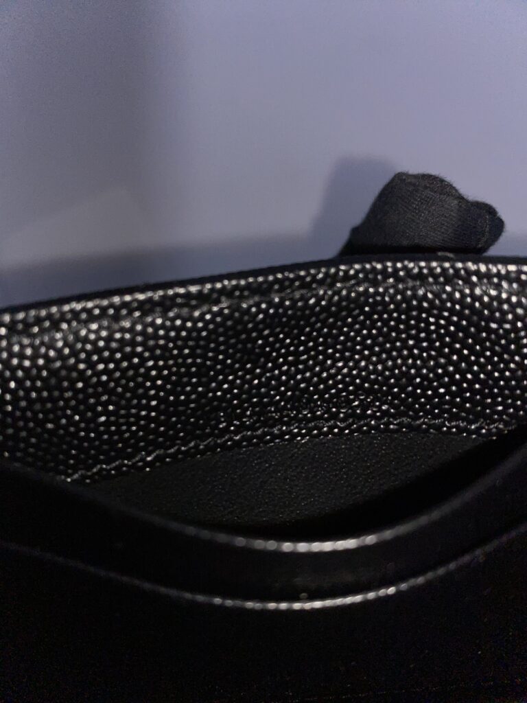 Small Envelope Grain Black GHW