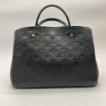 Montaigne Monogram Empreinte Noir GHW