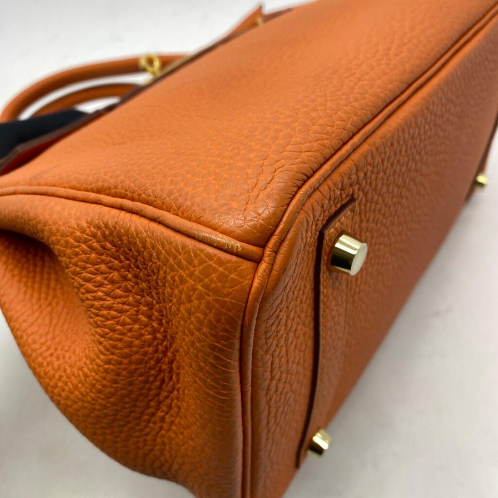 Birkin 30 Togo Orange Poppy GHW