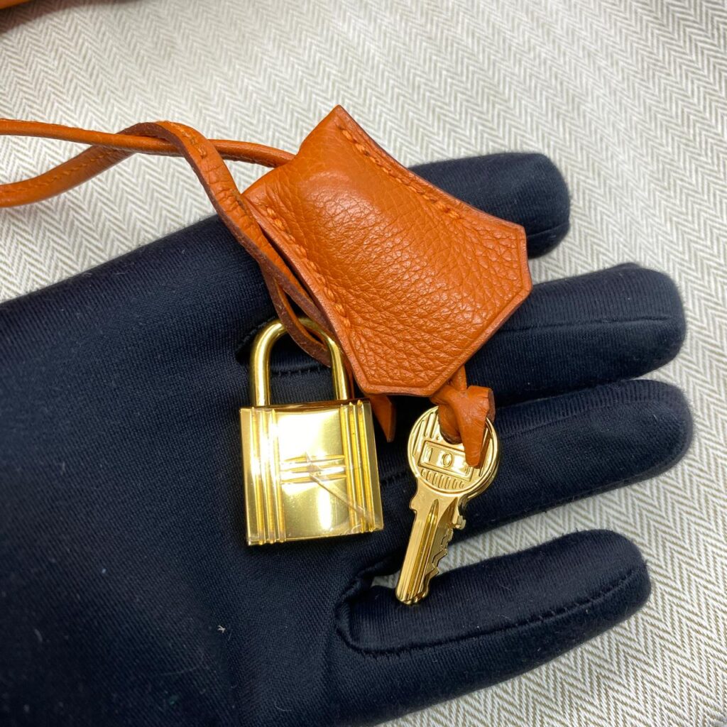 Birkin 30 Togo Orange Poppy GHW