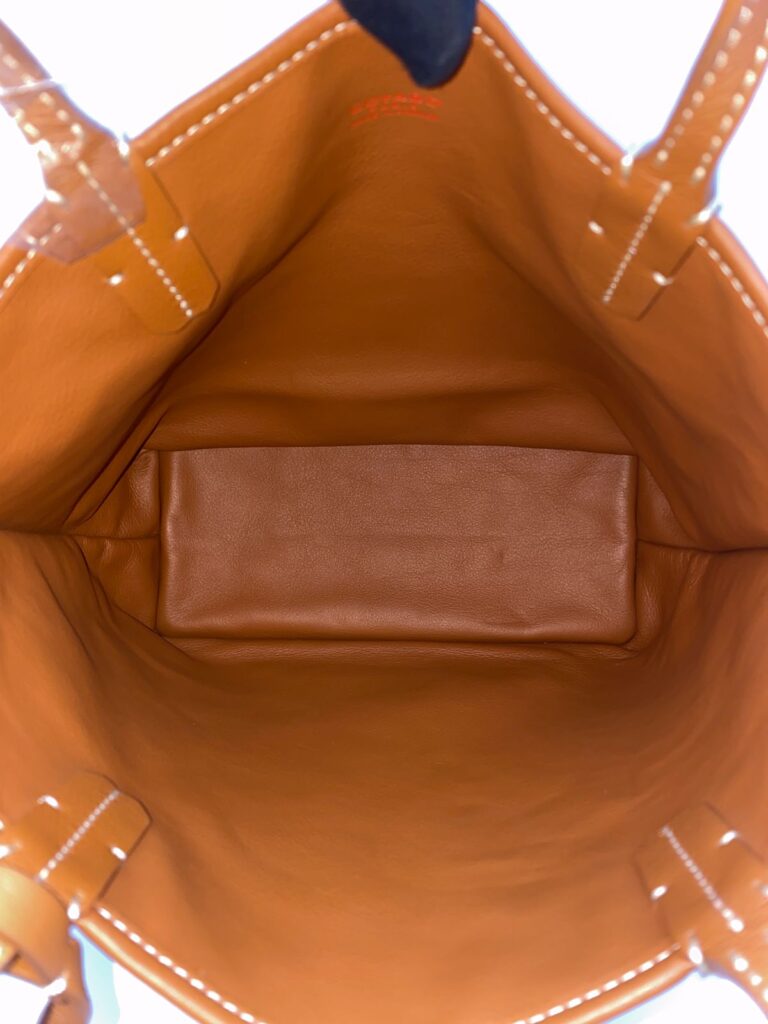 Mini Anjou Goyardine Noir Tan SHW