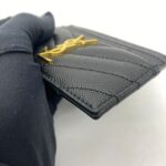 Cassandre Card Grain Black GHW