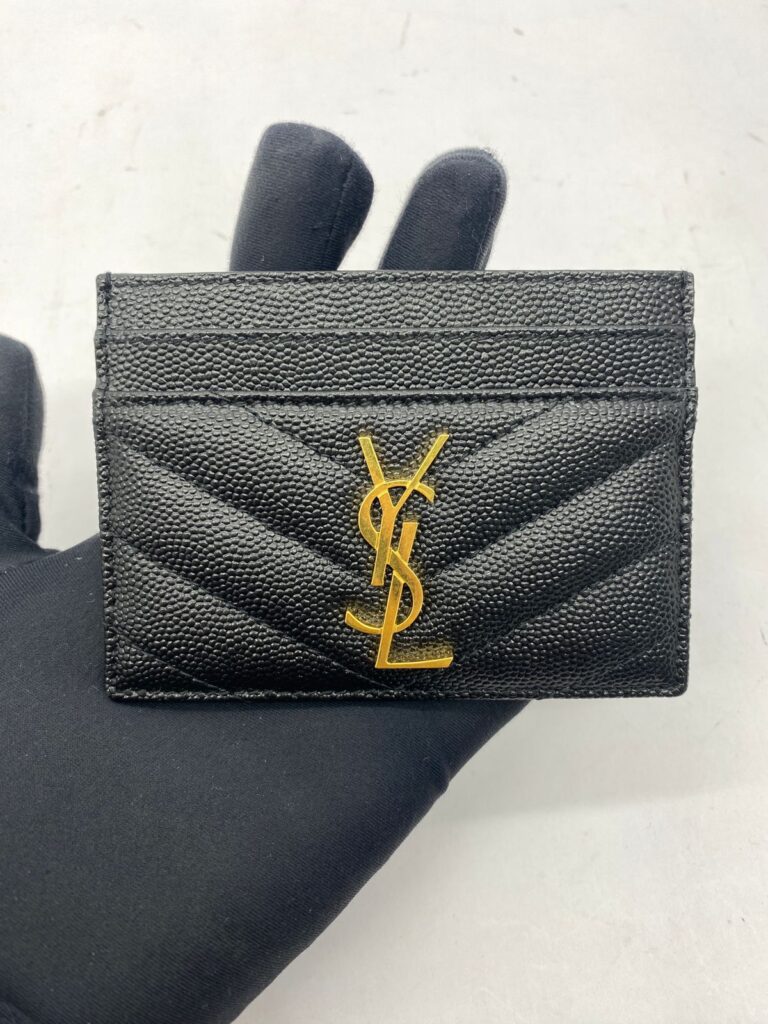 Cassandre Card Grain Black GHW