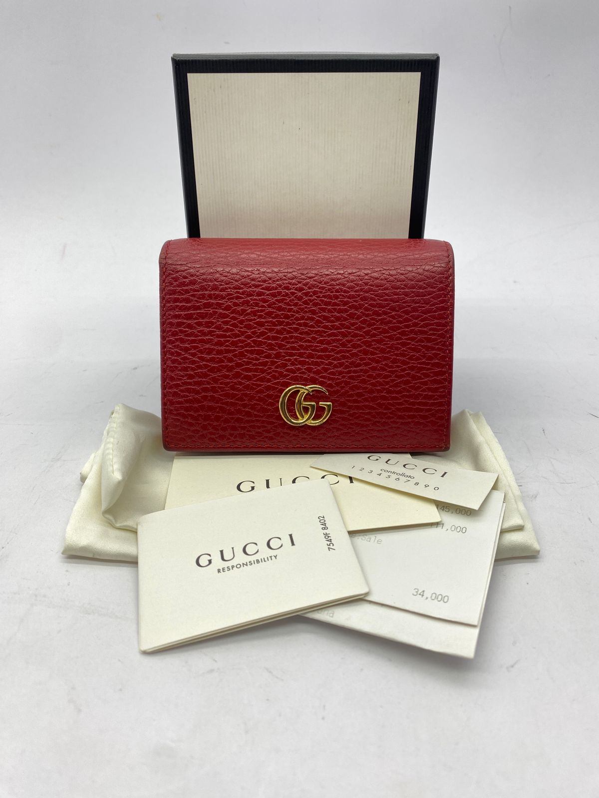 Bifold Compact Habiscus Red GHW