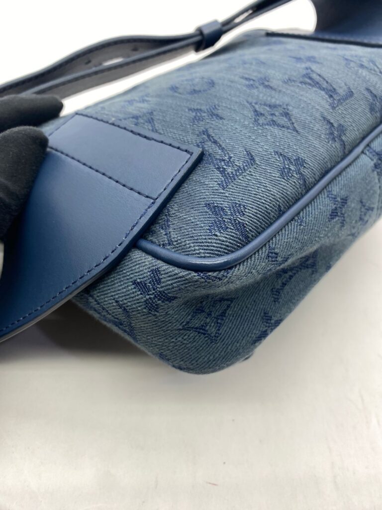 Outdoor Bumbag Monogram Denim Navy GHW
