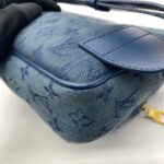 Outdoor Bumbag Monogram Denim Navy GHW