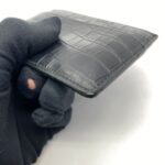 Tiny Cassandre Card Croco Black GHW