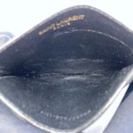 Tiny Cassandre Card Croco Black GHW