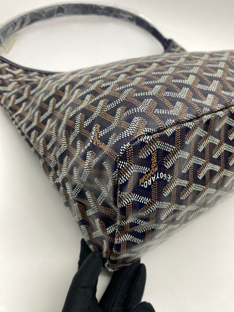 Hobo Boheme PM Goyardine Bleu Marine SHW