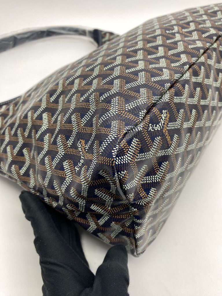 Hobo Boheme PM Goyardine Bleu Marine SHW