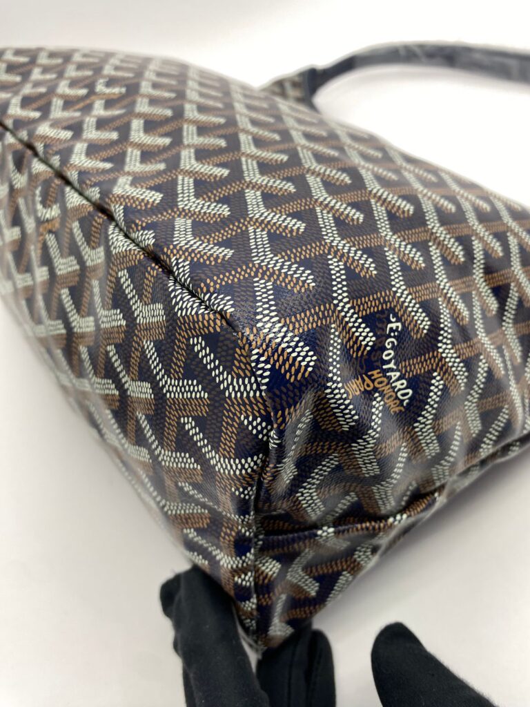 Hobo Boheme PM Goyardine Bleu Marine SHW