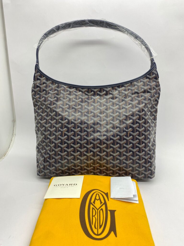 Hobo Boheme PM Goyardine Bleu Marine SHW