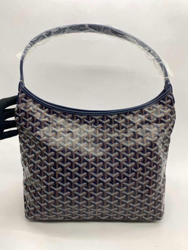 Hobo Boheme PM Goyardine Bleu Marine SHW