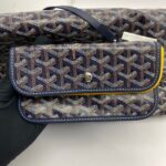 Hobo Boheme PM Goyardine Bleu Marine SHW