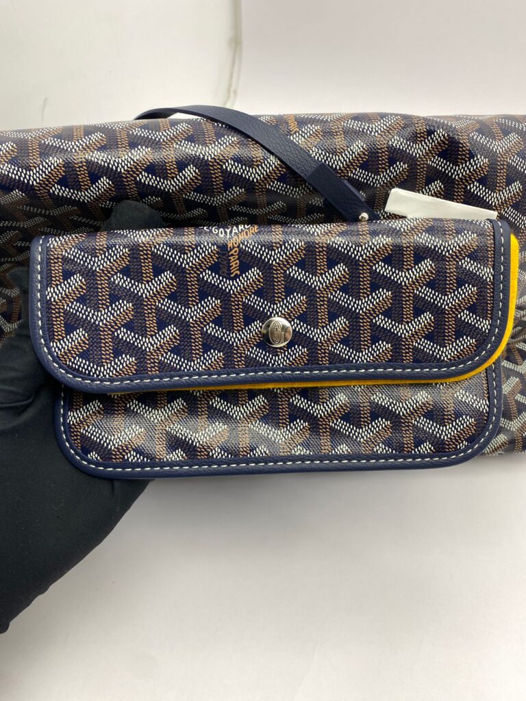 Hobo Boheme PM Goyardine Bleu Marine SHW