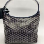 Hobo Boheme PM Goyardine Bleu Marine SHW