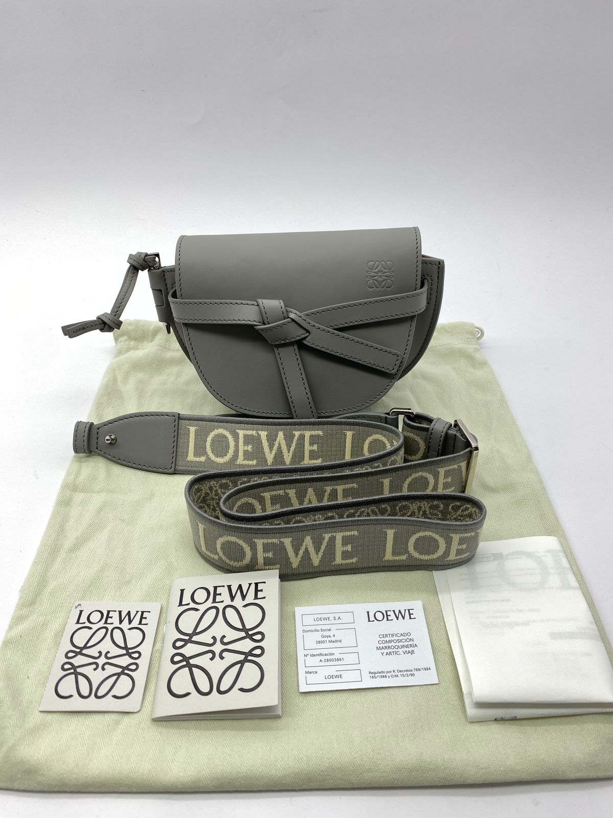 Gate Dual Mini Pearl Gris SHW