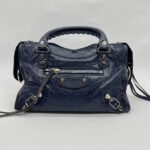 Mini Classic City Agneau Navy SHW