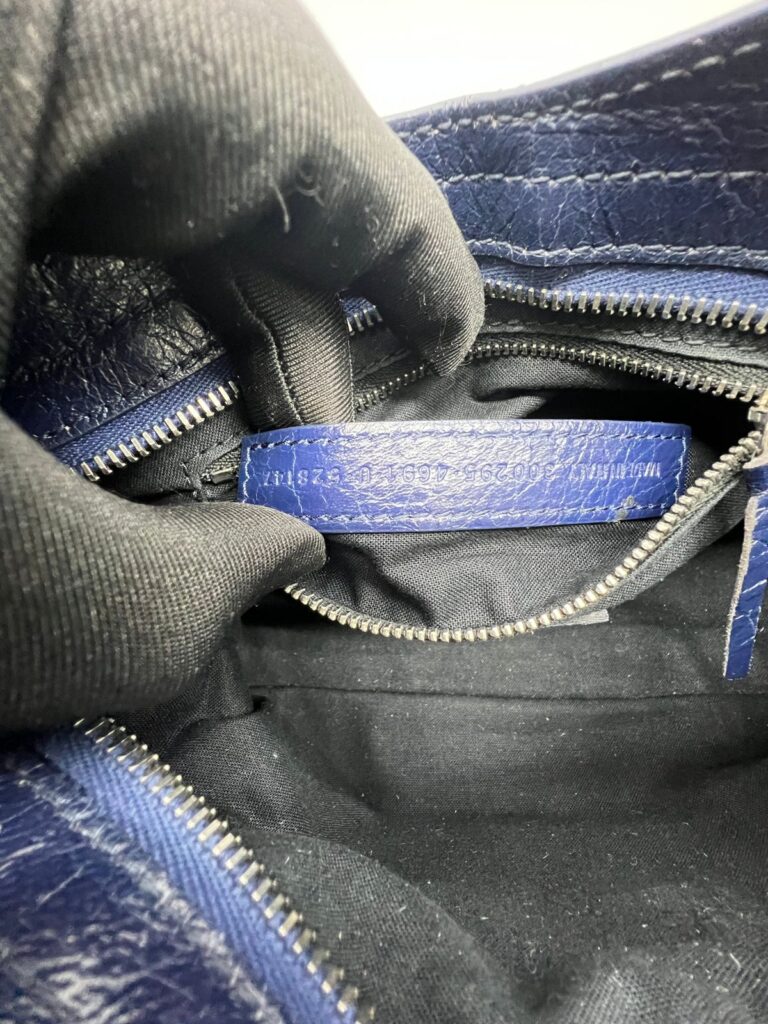 Mini Classic City Agneau Navy SHW