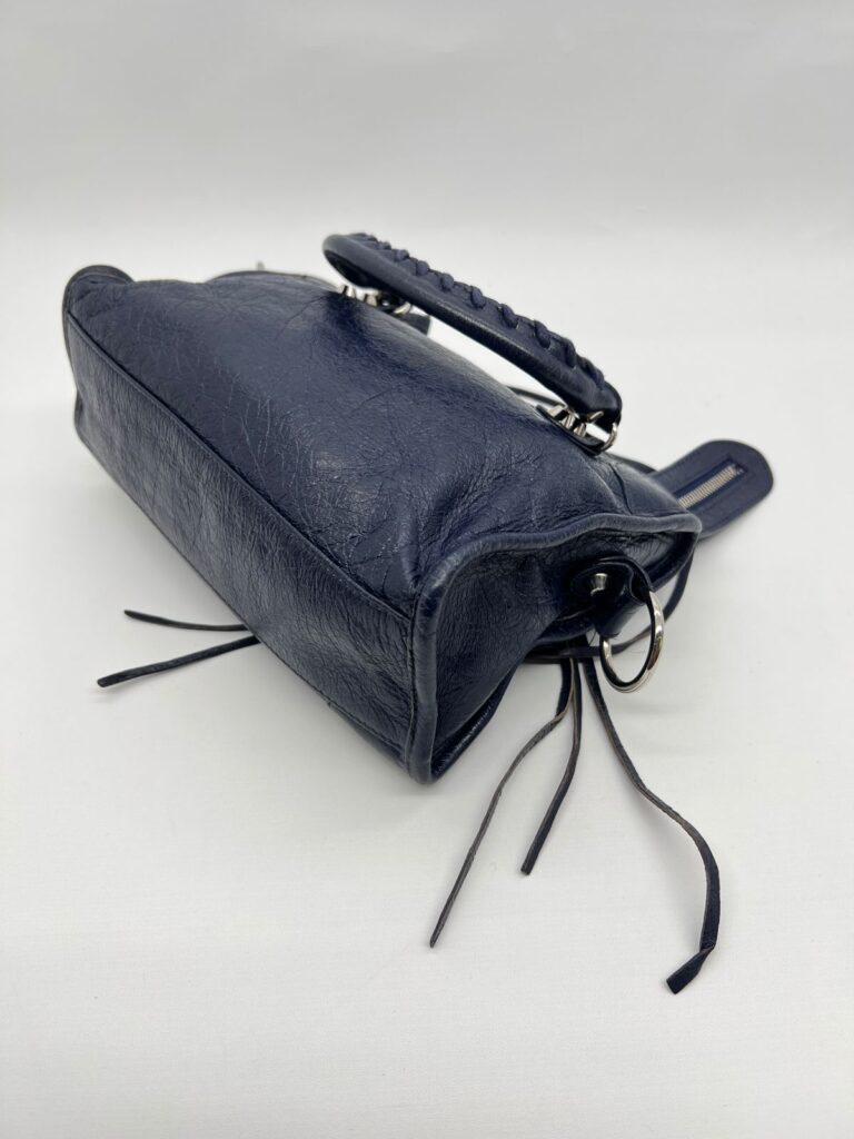 Mini Classic City Agneau Navy SHW