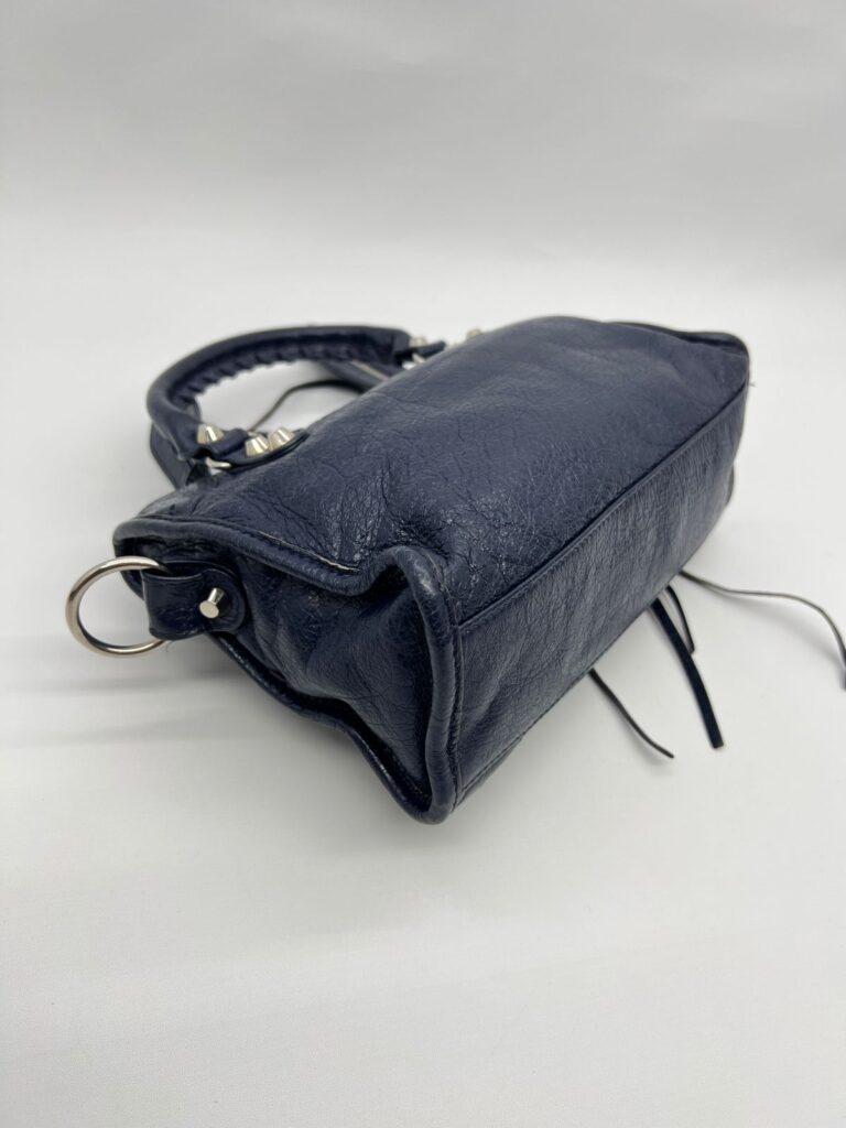 Mini Classic City Agneau Navy SHW