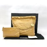 C22 Small Shiny Lambskin Beige Gold Hardware