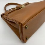 Kelly 28 Epsom Gold on Gold Hardware