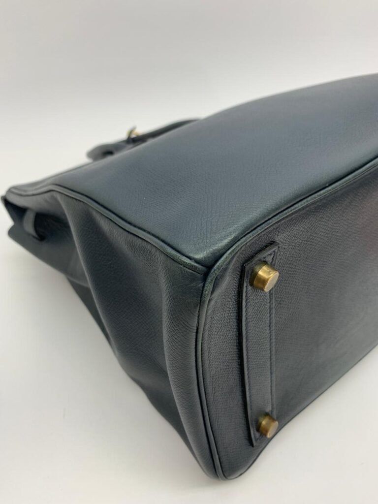 Birkin Hac Epsom Bleu Gold Hardware