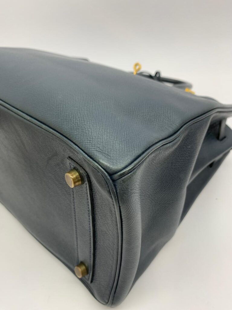 Birkin Hac Epsom Bleu Gold Hardware