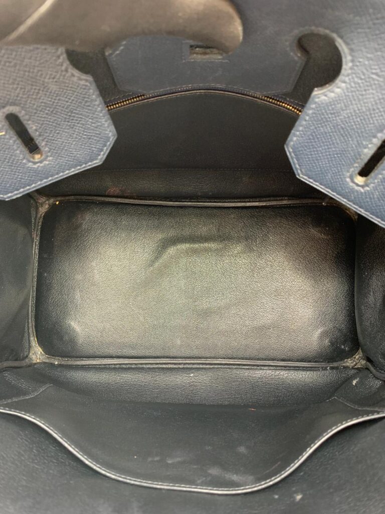 Birkin Hac Epsom Bleu Gold Hardware