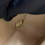 Medium Classic D Flap Lambskin Dark Beige Silver Hardware