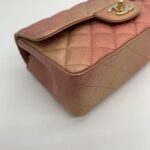 Mini Rectangle Irredescent Peach GHW