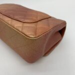 Mini Rectangle Irredescent Peach GHW