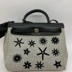 Herbag 31 H Plum CC Rider Cloute Noir/Ecru Palladium Hardware