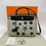 Herbag 31 H Plum CC Rider Cloute Noir/Ecru Palladium Hardware