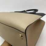 City Steamer MM Grained Noir Galet Silver Hardware