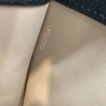 City Steamer MM Grained Noir Galet Silver Hardware