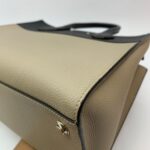 City Steamer MM Grained Noir Galet Silver Hardware