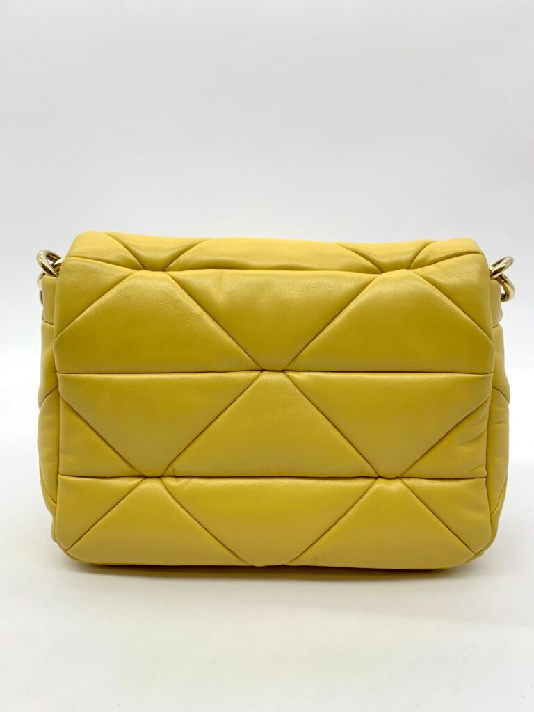 Patchwork Padded Shoulder Bag Nappa Patch Ginestra/ Yellow Gold Hardware