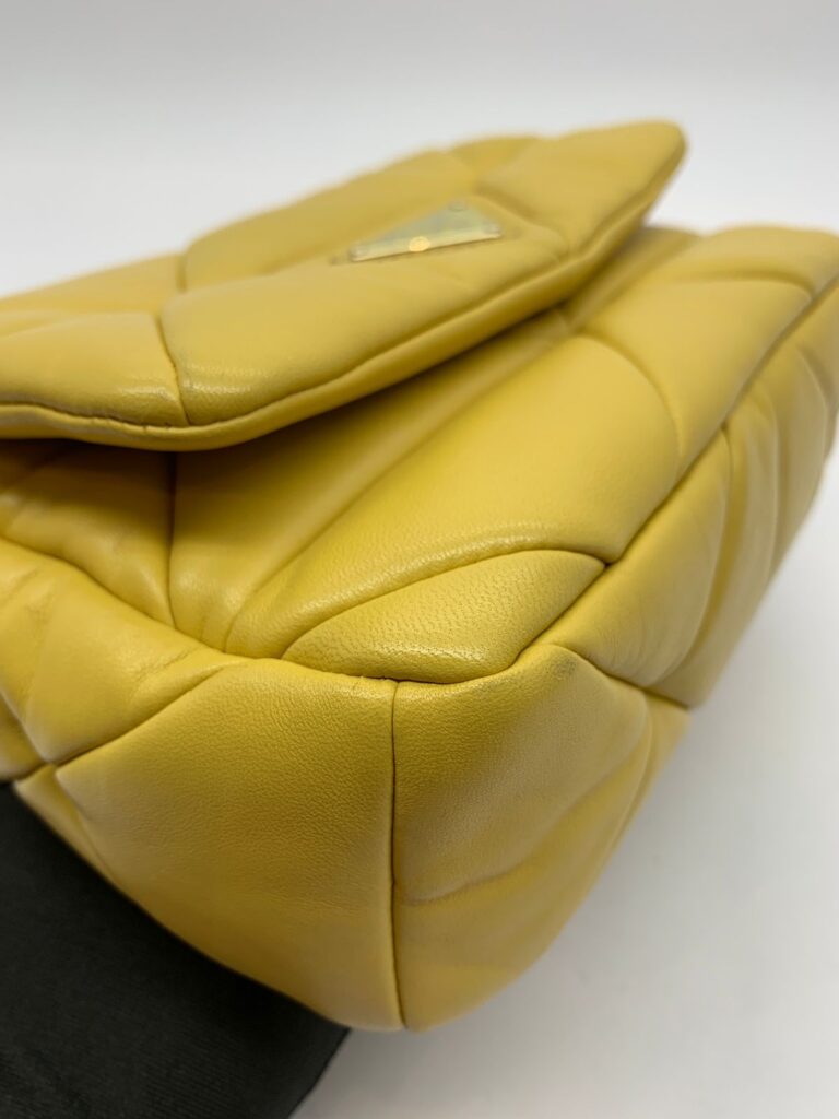 Patchwork Padded Shoulder Bag Nappa Patch Ginestra/ Yellow Gold Hardware