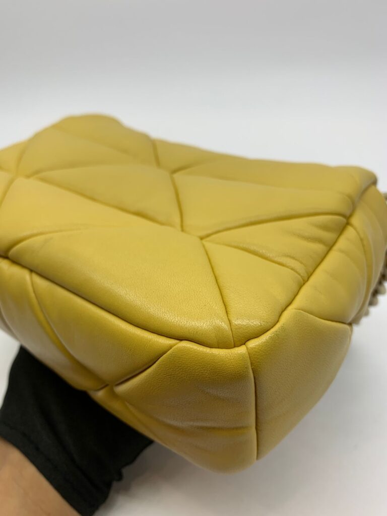 Patchwork Padded Shoulder Bag Nappa Patch Ginestra/ Yellow Gold Hardware
