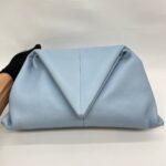 Trine Angular Ice Blue Gold Hardware