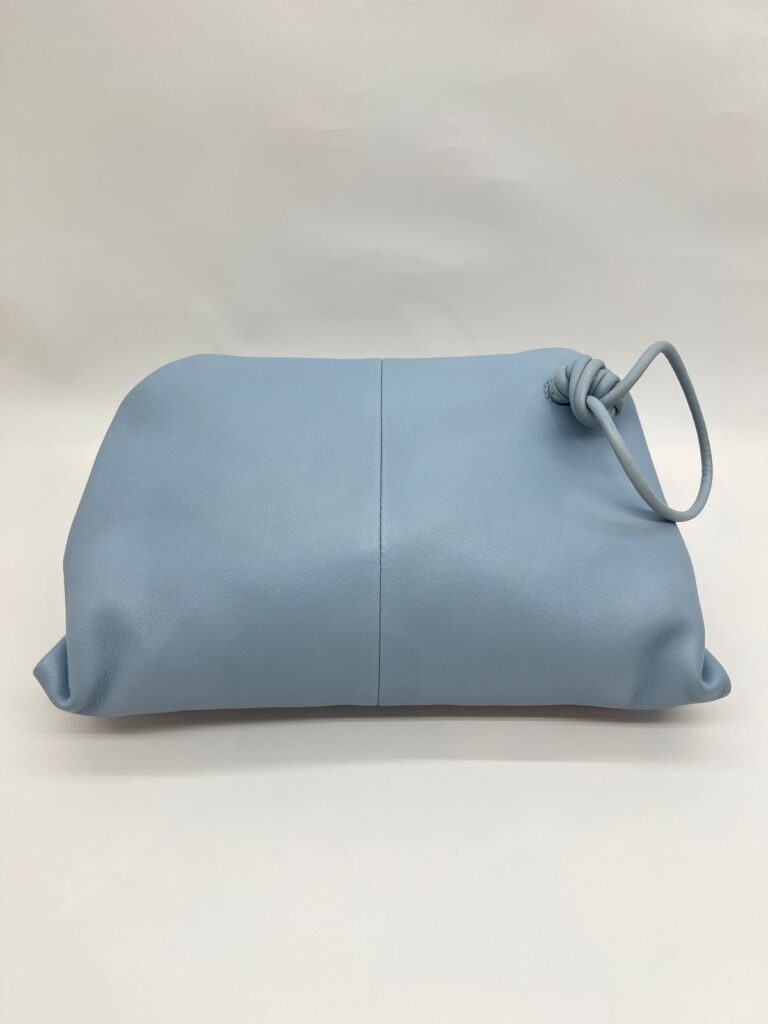 Trine Angular Ice Blue Gold Hardware